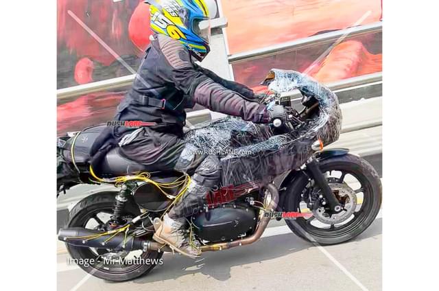 Royal Enfield Continental GT 750 spotted for the first time